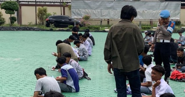 Polda Jabar Amankan Puluhan Pelajar yang Hendak Demo ke Jakarta