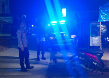 Operasi KRYD Polres Garut Amankan Puluhan Knalpot Brong dan Botol Miras, Ciptakan Malam Minggu Kondusif