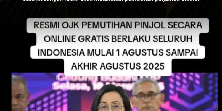 [PENIPUAN] SRI MULYANI UMUMKAN PROGRAM PEMUTIHAN PINJOL DARI OJK