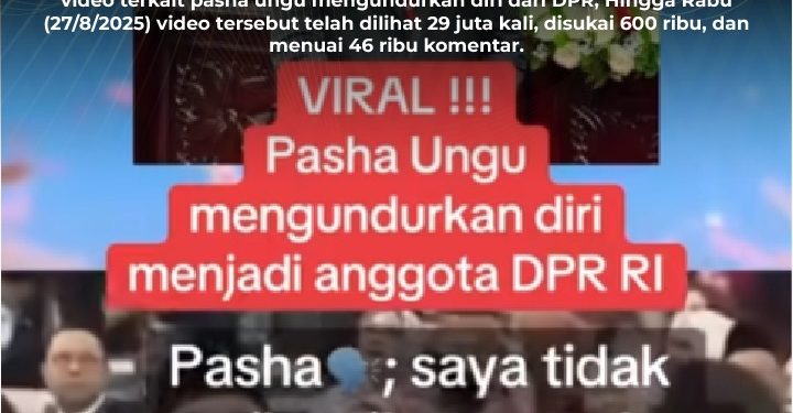 [SALAH] Pasha Ungu Mengundurkan Diri Dari DPR