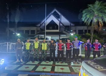 Antisipasi Kriminalitas, Polres Ciamis Gencar Patroli Gabungan