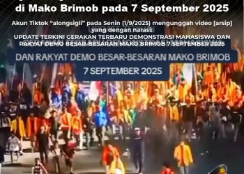 [SALAH]  Mahasiswa Melakukan Demo di Mako Brimob pada 7 September 2025