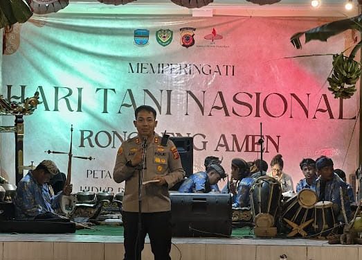 Ronggeng Amen Meriahkan Hari Tani Nasional di Pangandaran, Perkuat Sinergi Aparat dan Petani