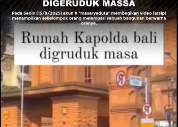 [SALAH] Rumah Kapolda Bali Digeruduk Massa