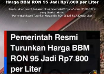 [PARODI] Pemerintah Resmi Turunkan Harga BBM RON 95 Jadi Rp7.800 per Liter