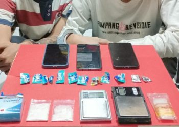 Bongkar Jaringan Sabu , Polres Sukabumi Kota Tangkap Tiga Pengedar