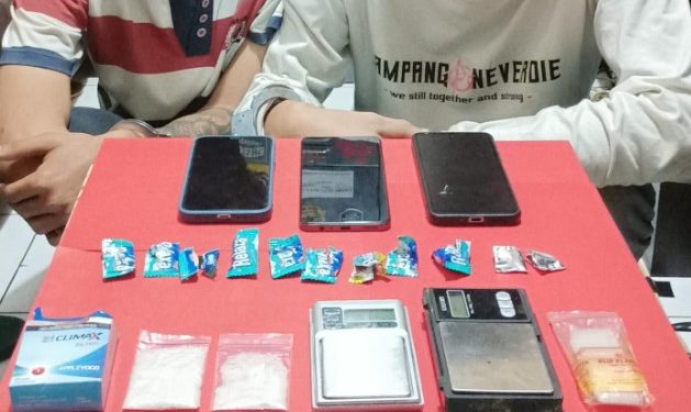 Bongkar Jaringan Sabu , Polres Sukabumi Kota Tangkap Tiga Pengedar
