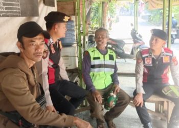 Pererat Hubungan dengan Warga, Polres Ciamis Gencarkan Patroli Dialogis di Pangkalan Ojek