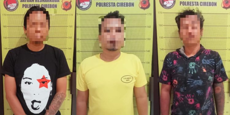 Bongkar Jaringan Narkoba, Polresta Cirebon Tangkap Tiga Pengedar dan Sita Sabu 3,5 Gram