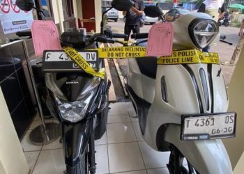 Curi Motor di Tanah Sareal Bogor, Dua Pelaku Diringkus Polisi
