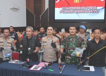 58 Orang Terduga Perusuh di Indramayu Diamankan Polisi
