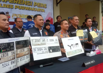 Polres Purwakarta Bongkar Sindikat Curanmor Lintas Kabupaten, 6 Tersangka Ditangkap