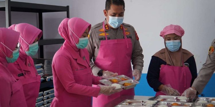 Polres Tasikmalaya Tinjau Uji Coba Dapur SPPG di Tanjungjaya, Wujud Kepedulian Penuhi Kebutuhan Gizi Masyarakat