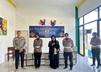 Ditlantas Polda Jabar Edukasi Keselamatan Berkendara di Pesantren Al-Kasyaf