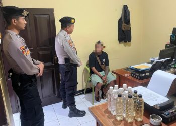 Respon Cepat, Penjual Miras Ilegal di Tarogong Kidul Diringkus Polisi