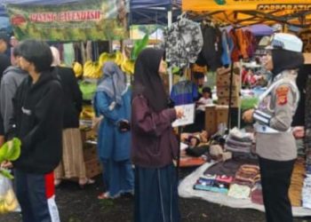 Polwan Polres Ciamis Gelar Patroli Mojang Lodaya, Perkuat Sinergi dan Jaga Keamanan Wilayah