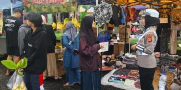 Polwan Polres Ciamis Gelar Patroli Mojang Lodaya, Perkuat Sinergi dan Jaga Keamanan Wilayah