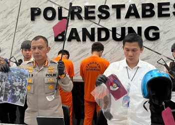 Polrestabes Bandung Ringkus Lima Anggota Geng Motor Terkait Penyerangan di Gym