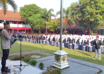 Polres Garut Bina Siswa MAN 1, Tanamkan Disiplin dan Kesadaran Hukum Sejak Dini, Cegah Aksi Anarkis