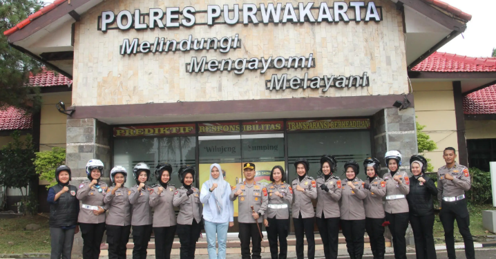 Polres Purwakarta Luncurkan Tim Patroli Mojang Lodaya, Hadirkan Sentuhan Humanis Polwan di Tengah Masyarakat