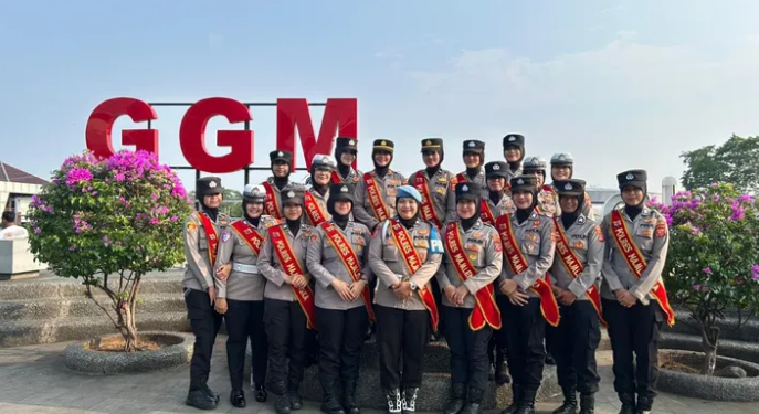 Patroli Mojang Lodaya Polres Majalengka Sapa Warga, Jaga Kamtibmas dengan Sentuhan Humanis Polwan