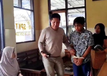 Polsek Bantarkalong Polres Tasikmalaya Tangkap Pemuda yang Cabuli Lansia 85 Tahun