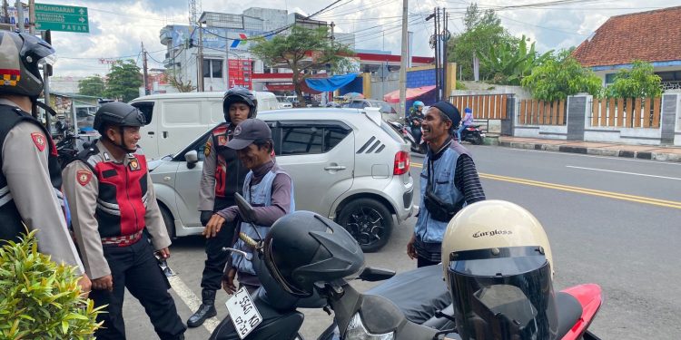 Sat Samapta Polres Banjar Gencar Patroli Roda Dua, Jaga Kamtibmas dan Jalin Komunikasi Humanis dengan Masyarakat