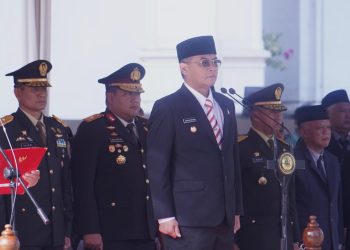 Upacara Hari Kesaktian Pancasila di Gedung Sate, Wakapolda Jabar Serukan Penguatan Persatuan dan Toleransi