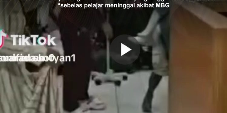 KLARFIKASI HOAX – MISLEADING CONTENT [SALAH] Sebelas Pelajar Meninggal Akibat MBG