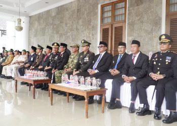 Kapolres Banjar Hadiri HUT TNI di Ciamis, Sinergitas TNI-Polri Semakin Solid