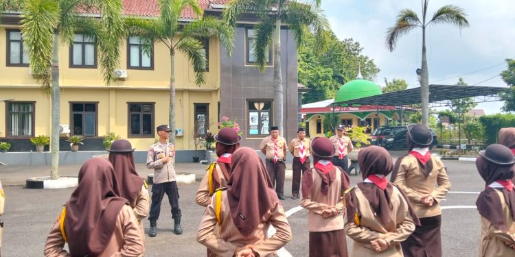 Polres Banjar Siapkan Generasi Muda Tangguh dan Berjiwa Pengabdian Melalui Pembinaan dan Rekrutmen Saka Bhayangkara Angkatan XVIII