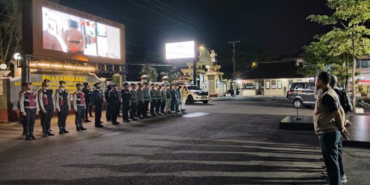 Polres Ciamis Gencarkan Patroli KRYD, Implementasikan Maklumat Kapolda Jabar tentang Premanisme dan Geng Motor