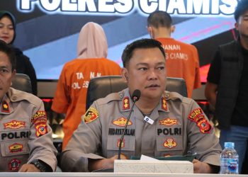 Polres Ciamis Ungkap Kasus Pembuangan Bayi di Panawangan, Sepasang Kekasih Jadi Tersangka