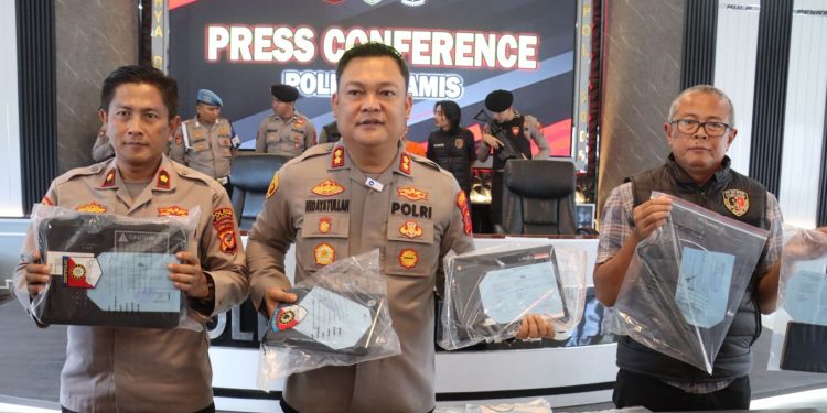 Polres Ciamis Ungkap Kasus Pencurian di Sekolah, Amankan Pelaku dan Barang Bukti