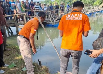 Geger Penemuan Mayat Wanita Tanpa Identitas, Polres Karawang Turunkan Tim Forensik di Citarum