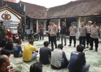 Sapu Bersih, Satgas Premanisme Polda Jabar Amankan 23 Terduga Pelaku di Padalarang