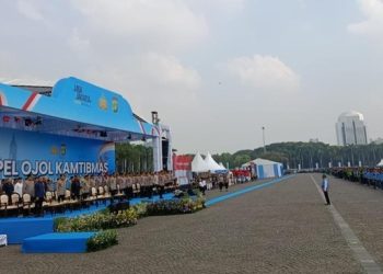 Gandeng Ratusan Pengemudi, Kapolri Ajak Ojek Online Jadi Mitra Jaga Keamanan Nasional