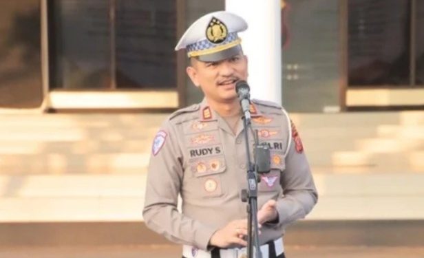 Akhir Pekan, Satlantas Polres Majalengka Gelar Apel Kesiapan Pengamanan