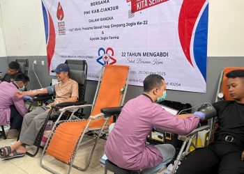 Bakti Sosial Donor Darah Sat Brimob Polda Jabar di Cianjur, Wujud Nyata Kepedulian Korps Terhadap Masyarakat