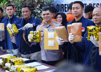 Gagalkan Peredaran Narkoba Internasional dan Lokal, Polda Jabar Sita 17 Kg Sabu dan 19 Kg Ganja