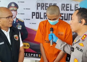 Kurang dari 24 Jam, Satreskrim Polres Sumedang Tangkap Tukang Parkir Pelaku Jambret di Tanjungsari