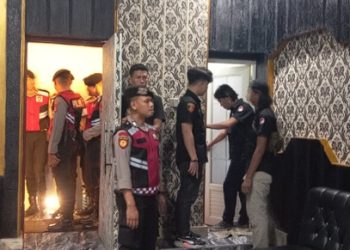 Cegah Narkoba dan Prostitusi, Polres Majalengka Sisir Tempat Hiburan Malam, 97 Botol Miras Disita