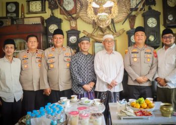 Perkuat Sinergi Ulama Dan Umaro, Kapolres Ciamis Kunjungi Dua Pondok Pesantren Sekaligus