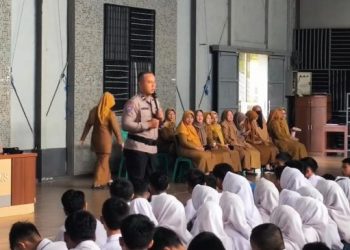 Polres Ciamis Patroli Dialogis ke Sekolah Minimalisir Pelajar Terlibat Aksi Unras 20 Oktober