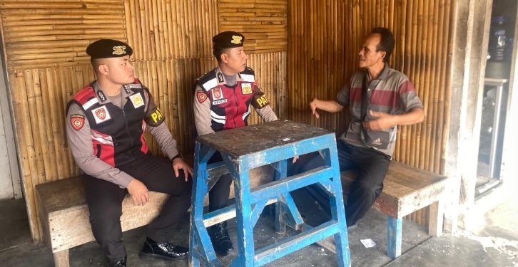 Ciptakan Rasa Aman, Polres Ciamis Terjunkan Sat Samapta Cegah Premanisme di Terminal