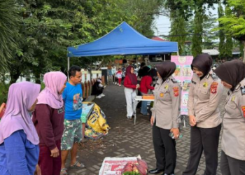 Polwan Polres Sukabumi Gelar Patroli Mojang Lodaya, Jaga Kamtibmas, Edukasi Hukum, dan Atur Lalu Lintas