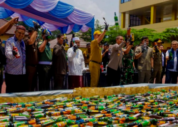 Polresta Bogor Kota Gencar Berantas Miras Ilegal, Kriminalitas dan Tawuran Menurun Signifikan