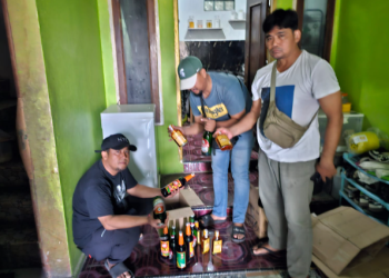 Polresta Cirebon Gencar Razia Miras, Puluhan Botol Disita dan Penjual Diproses Tipiring