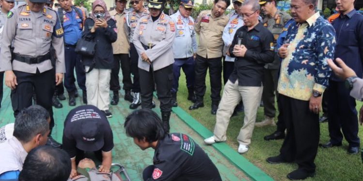 Antisipasi Musim Hujan, Pemkab dan Polresta Cirebon Gelar Apel Siaga Bencana