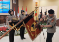 Satbrimob Polda Jabar Laksanakan Tradisi Pensucian Dhuaja Satya Bharata Wira Jelang HUT ke-80